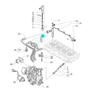 USZCZELKA WTRYSKIWACZA MCCORMICK, LANDINI 3678002M1