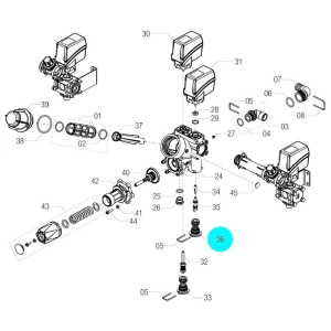 ZAŚLEPKA DO ELEKTROZAWORU 881 ARAG  A481000.070