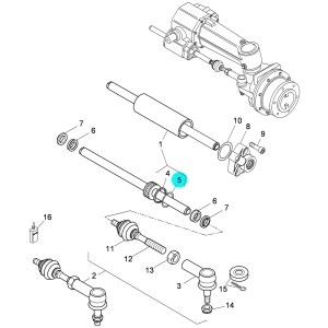 PIERŚCIEŃ USZCZELNIENIA SIŁOWNIKA WSPOMAGANIA MCCRMICK 3653919M1