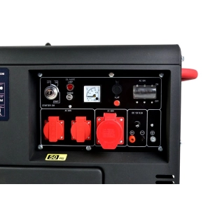 AGREGAT PRĄDOTWÓRCZY DIESEL–SILENT Z ELEKTRONICZNYM STARTEM 11KM 6,4KW T05008