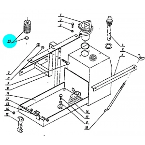 WKŁAD FILTRA HYDRAULIKI AGT 830_835